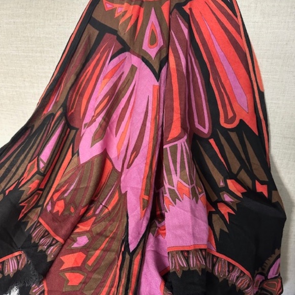 Emilio Pucci Large Triangle Scarf Multi-colored Vibrant Print - Picture 1 of 6